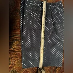 TALBOTS Navy Blue Polka Dot Shorts